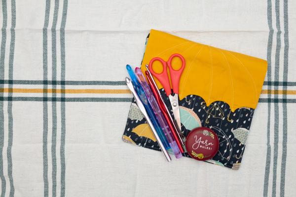 Image for event: Sewing - Rainy Day Crochet Hook Case (2-Part)