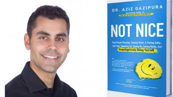 Image for event: Virtual: Author Talk with Dr. Aziz Gazipura-Not Nice: