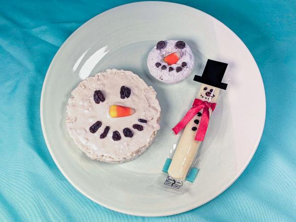 Image for event: Virtual Event: Cuisine Corner Junior: Snowman Snacks!