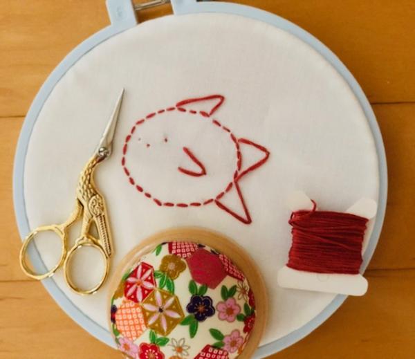 Image for event: Online Class: Embroidery for Teens (Ages 9-17)
