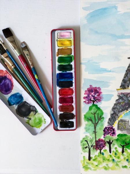 Image for event: Virtual Event: Imagine You're an Artist (Ages 6-10)