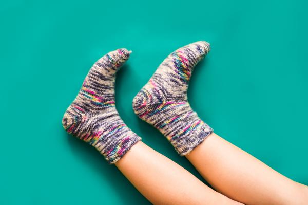 Image for event: Online Class: Let's Knit Socks - Two at a Time (7-Day)