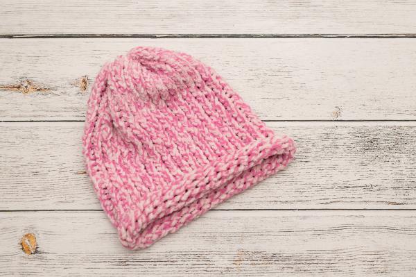 Image for event: Online Class: Let's Loom Knit Roll Brim Hats (2-Day)