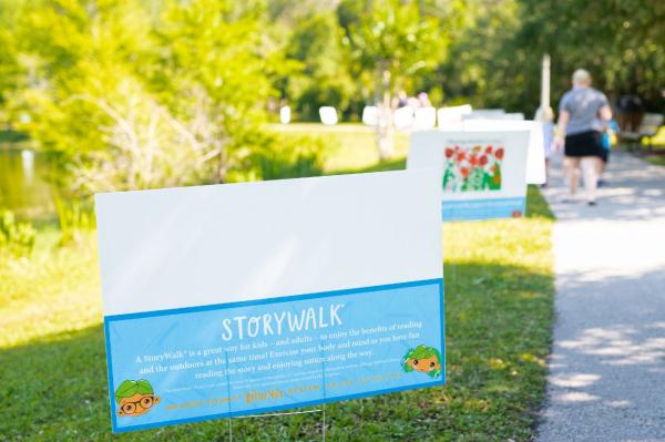 Image for event: Library Pop-up: Lake Nona StoryWalk&reg;  