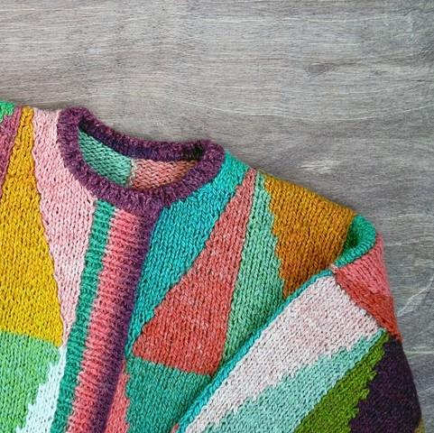 Image for event: Virtual Event: Let's Knit in Color - Intarsia