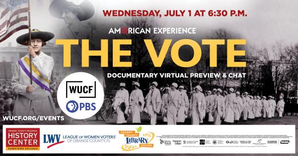 Image for event: Virtual Event: The Vote Documentary Virtual Screening &amp; Chat