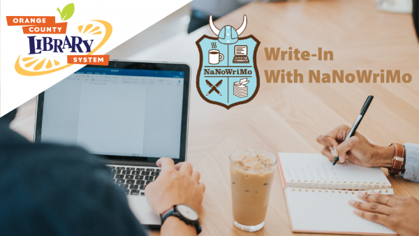 Image for event: Virtual Event: Write-In With NaNoWriMo